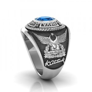 Hava Harp Okulu Komutanlığı 2021 Dönem Mezuniyet Yüzükleri